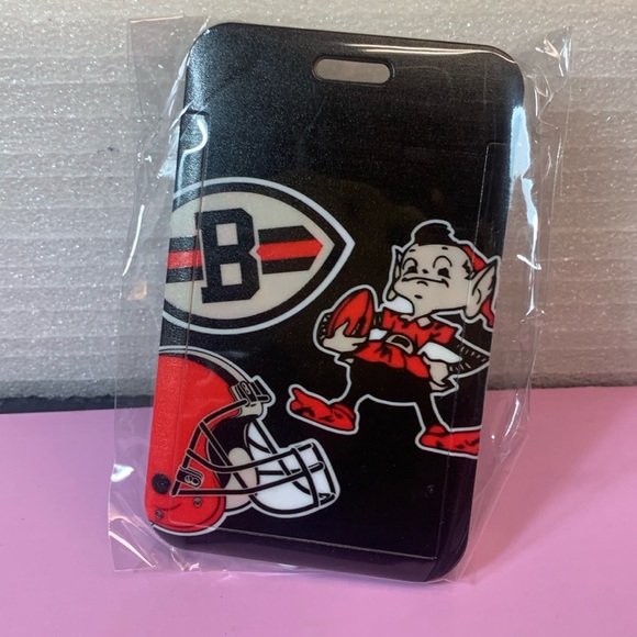 NFL Cleveland Browns Football Landyard - Picture 1 of 4
